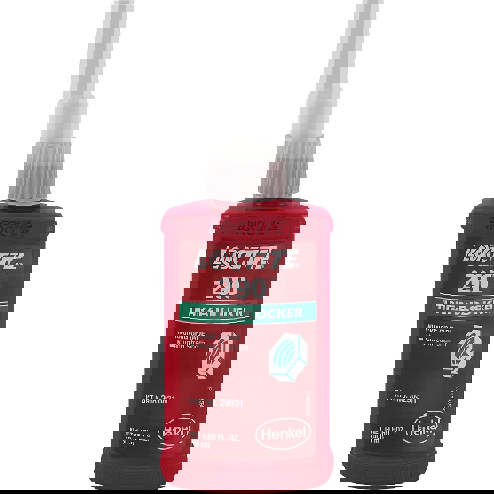 Threadlocker: Green, Liquid, 50 mL, Bottle